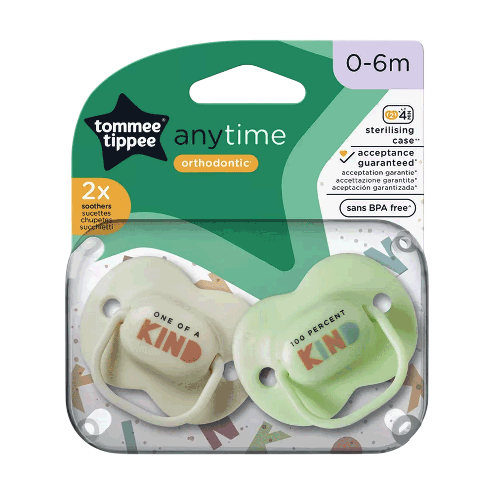 [KW089551] Tommee Tippee Any Time Soother 0-6 m 2 Pcs #TT43335464