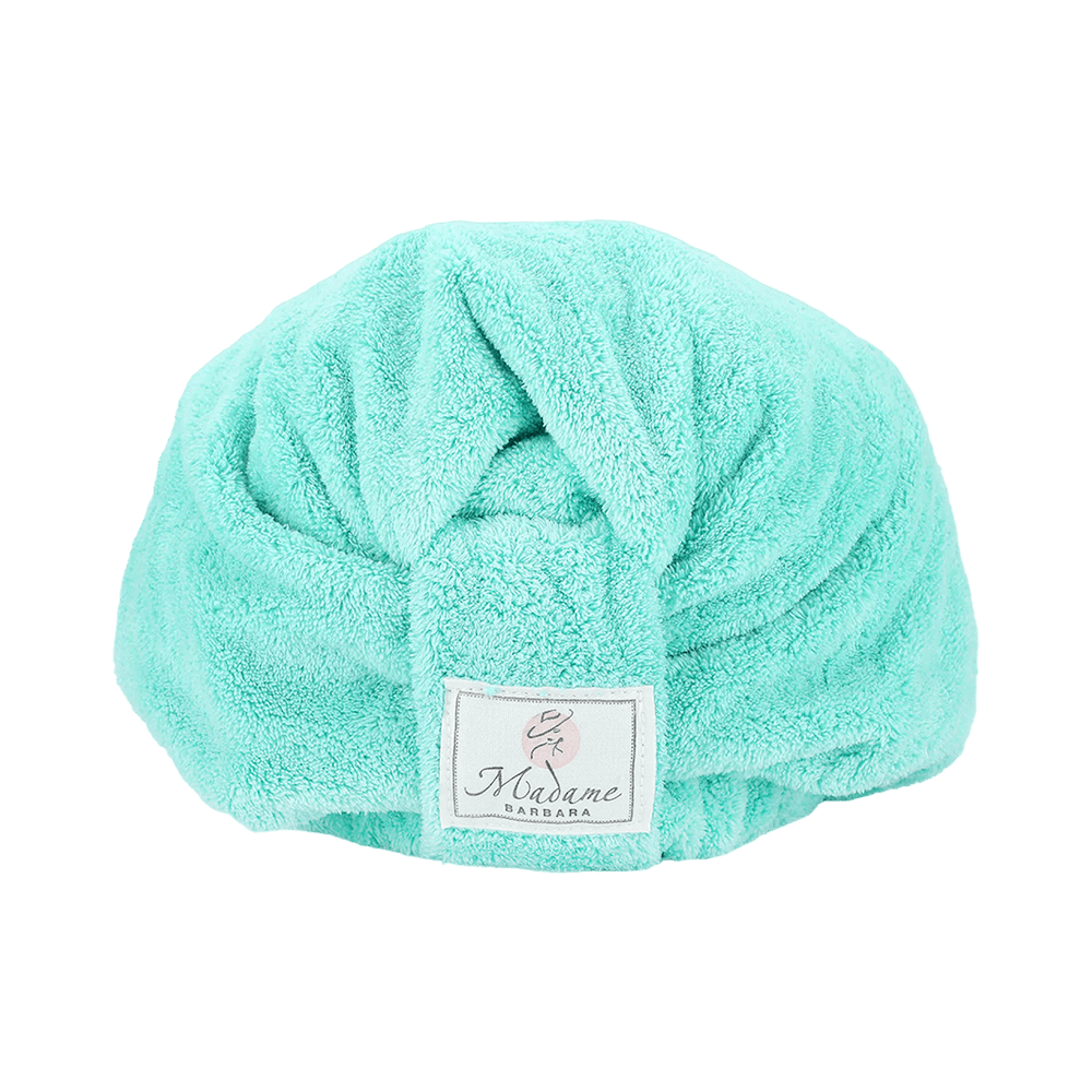 Hair Drying Cap - Microfiber Ultra- Tiffany Blue