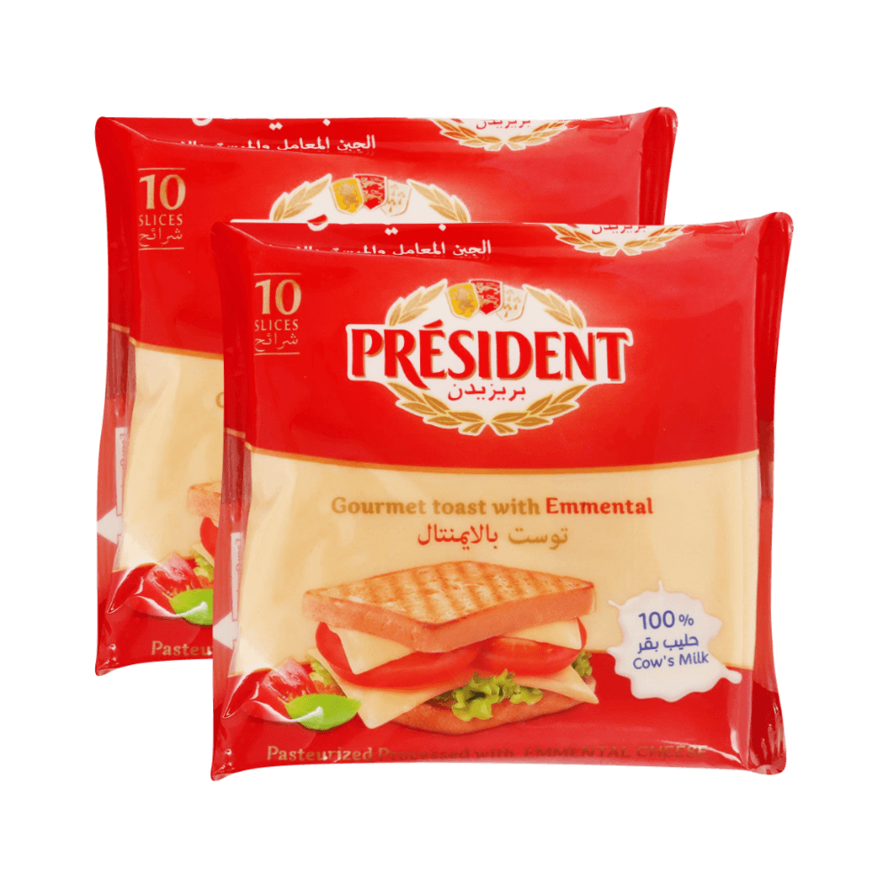 President Emmental Cheese Slices