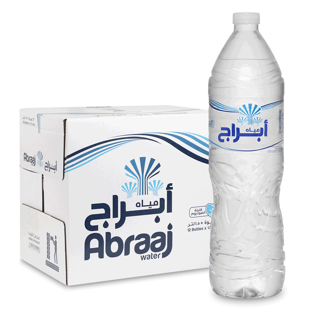 [KW083402] ABRAAJ WATER 12X1.5L