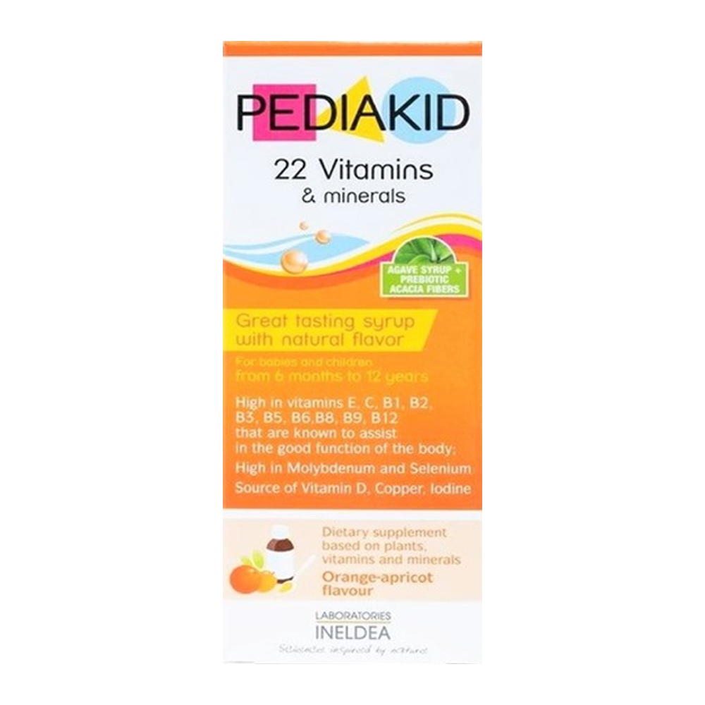 PEDIAKID 22VIT*OLG 125ML-1x1EA