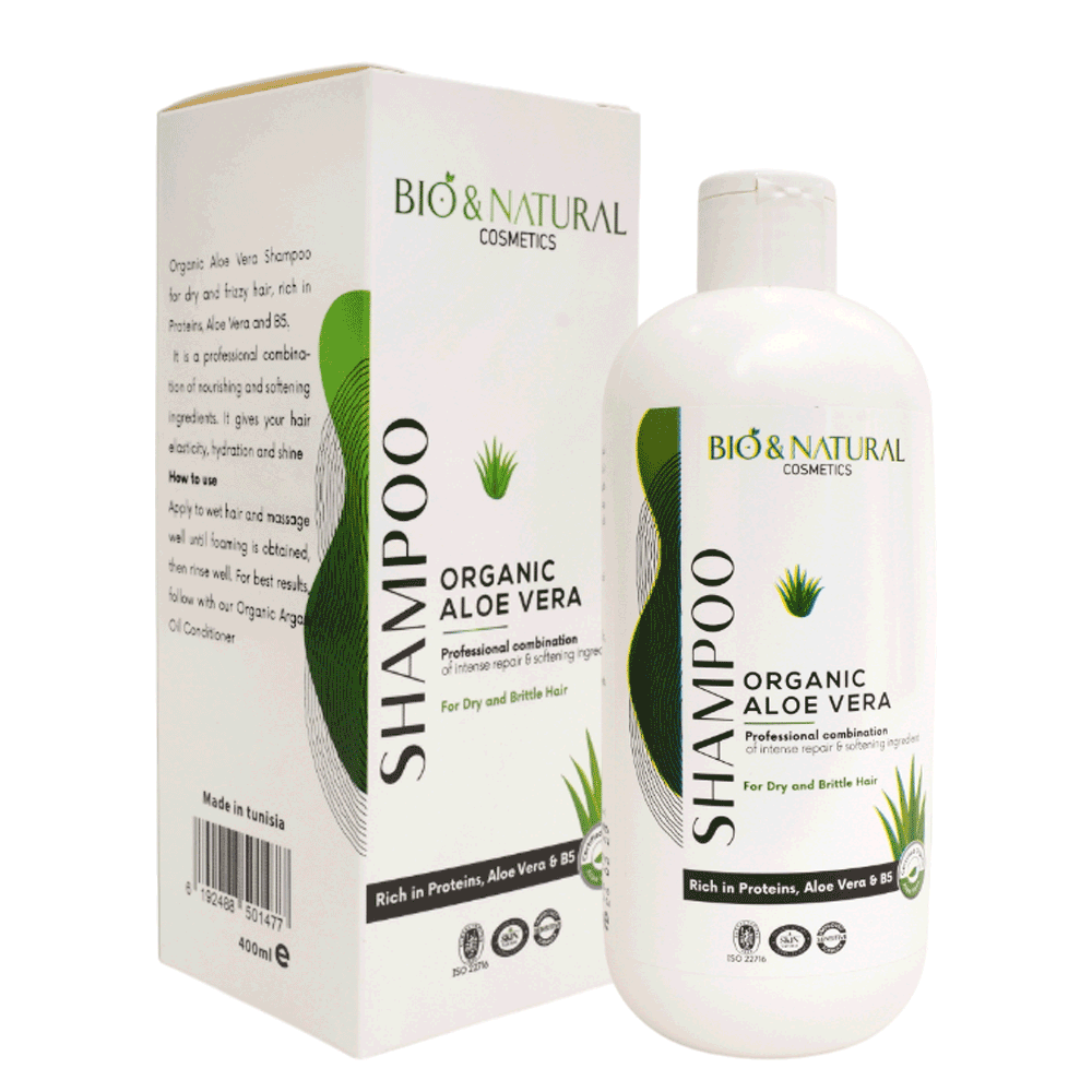 [KW088200] BIO&NATURAL SHAMPOO ORGANIC ALOE VERA for DRY AND BRITTLE HAIR