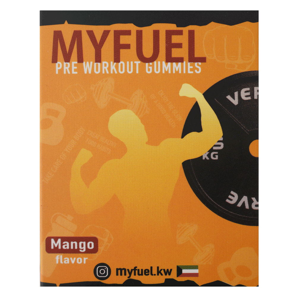PRE-WORKOUT GUMMIES MANGO FLAVOUR