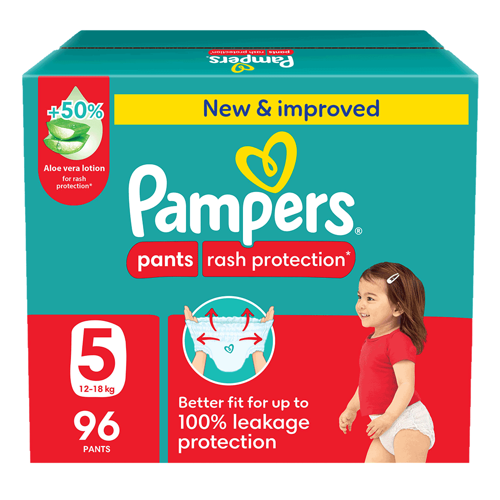 [KW089321] Rash Protection Pants Diapers Size 5 Mega Box