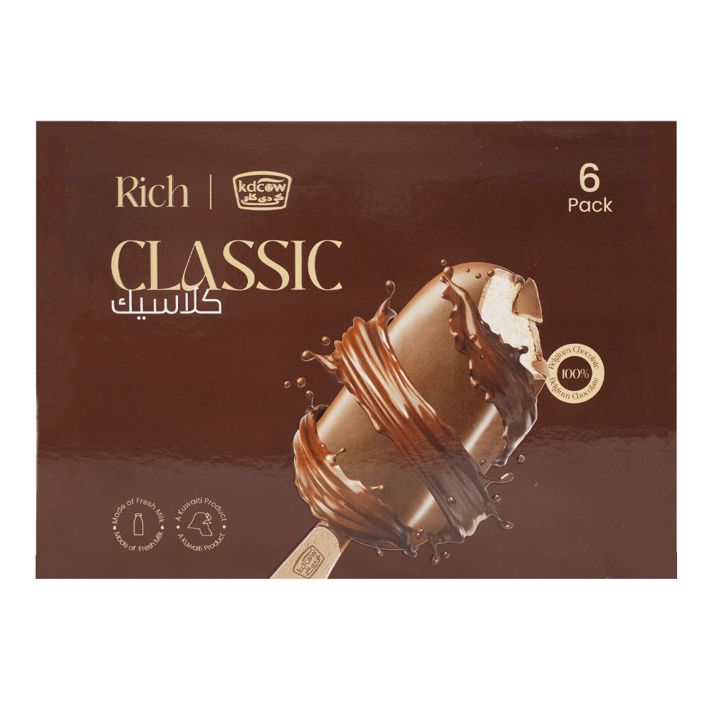RICH Ice Cream Classic 100 ml 6 Piece