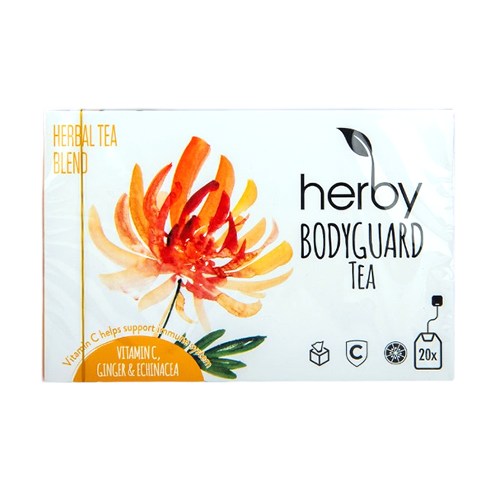 [KW076011] Tea W/Echinacea & Linden - BodyGuard Tea 20 Bag x30g