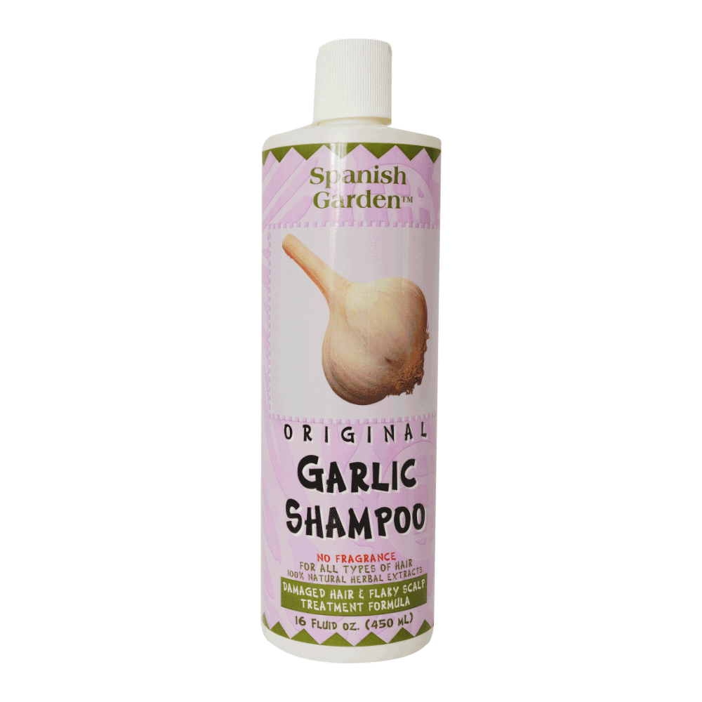 SPANISH GARDEN GARLIC SHAMPOO (UNSCENTED) 450ML