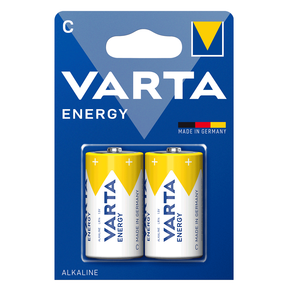 VARTA ENERGY C BATTERY 2PCS