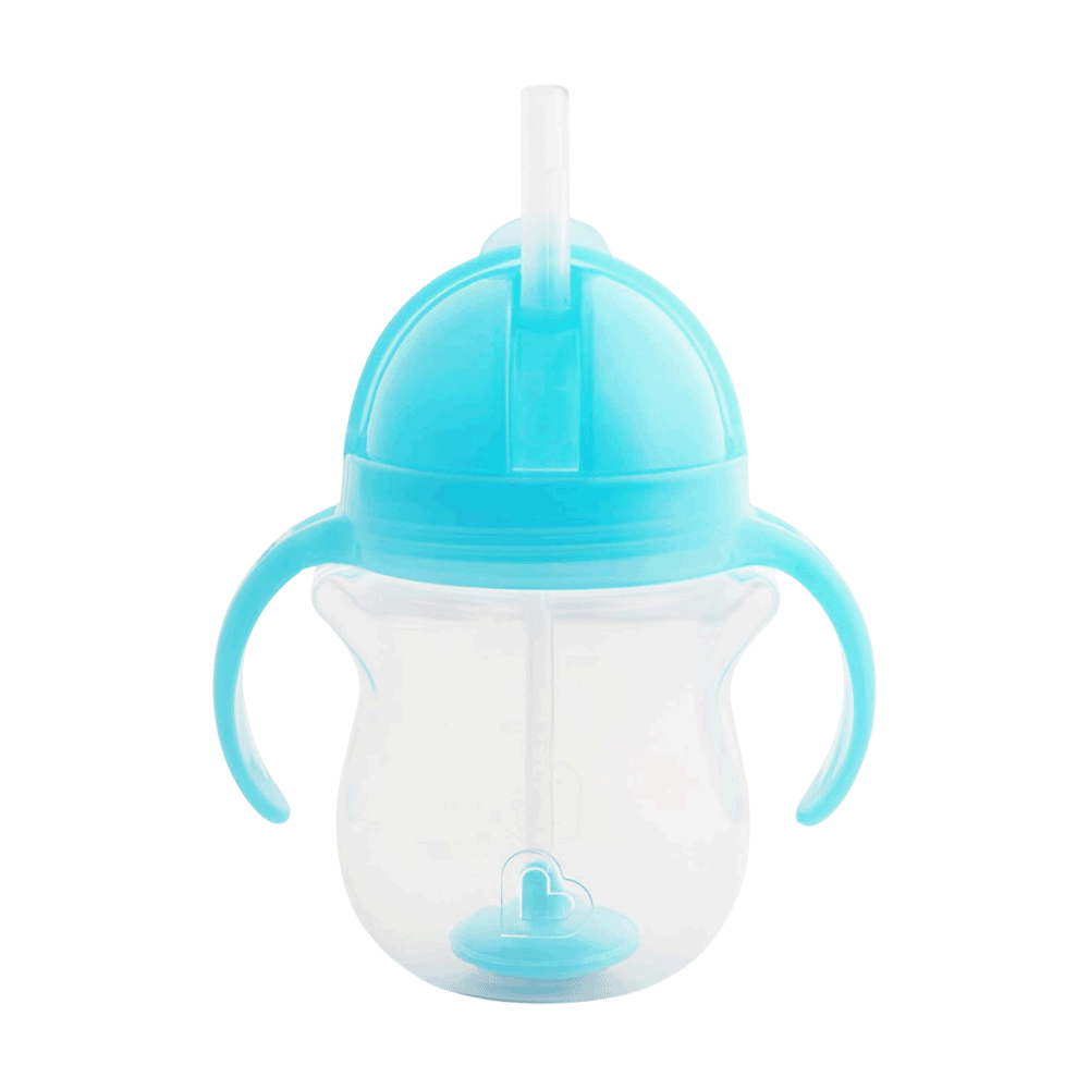 Munchkin Any Angle‚Ñ¢ Weighted Straw Trainer Cup 300 ML +12 Months - Blue #011142-Blue
