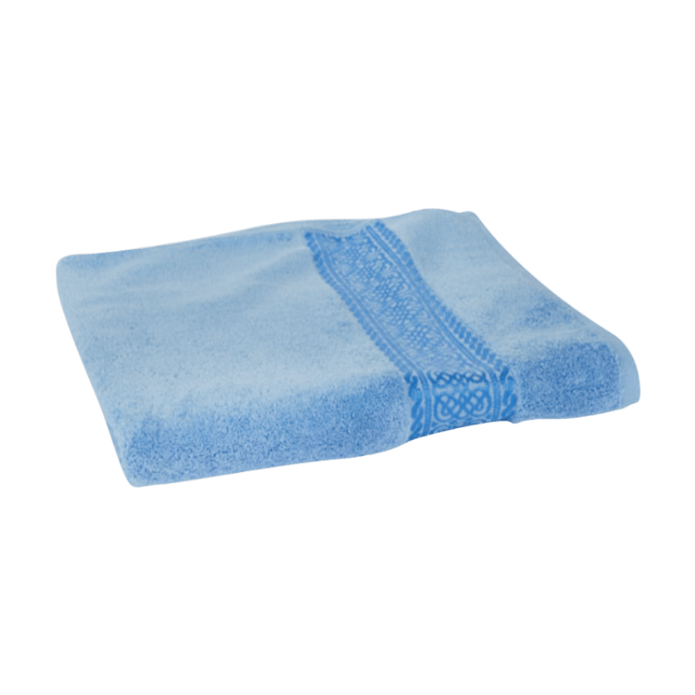 [KW083012] Fieldcrest ARABESQUE TOWEL  41X66 BLUE
