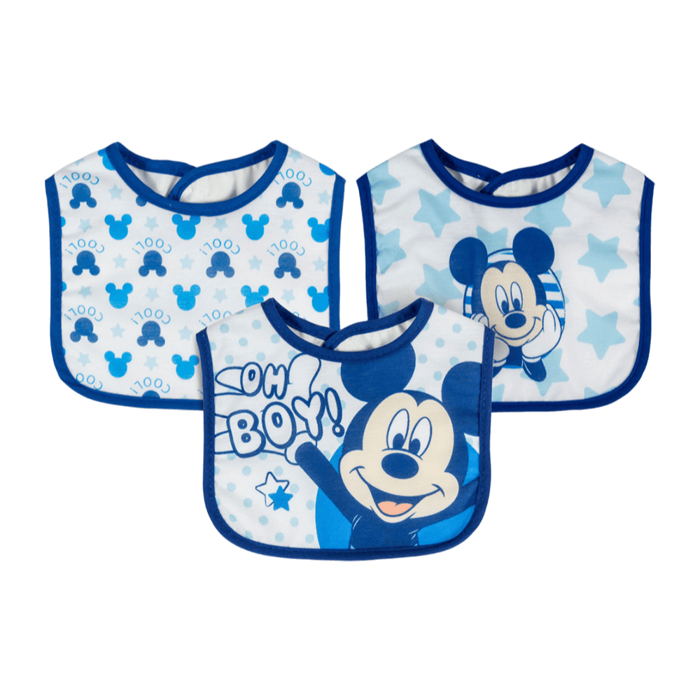 Disney Mickey 3 pack  Bibs -C#10140