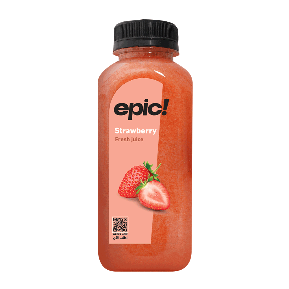 Epic! Fresh Strawberry Juice