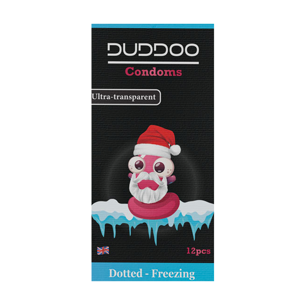 DUDDOO Dotted Condoms 12PCs/Pack (freezing)