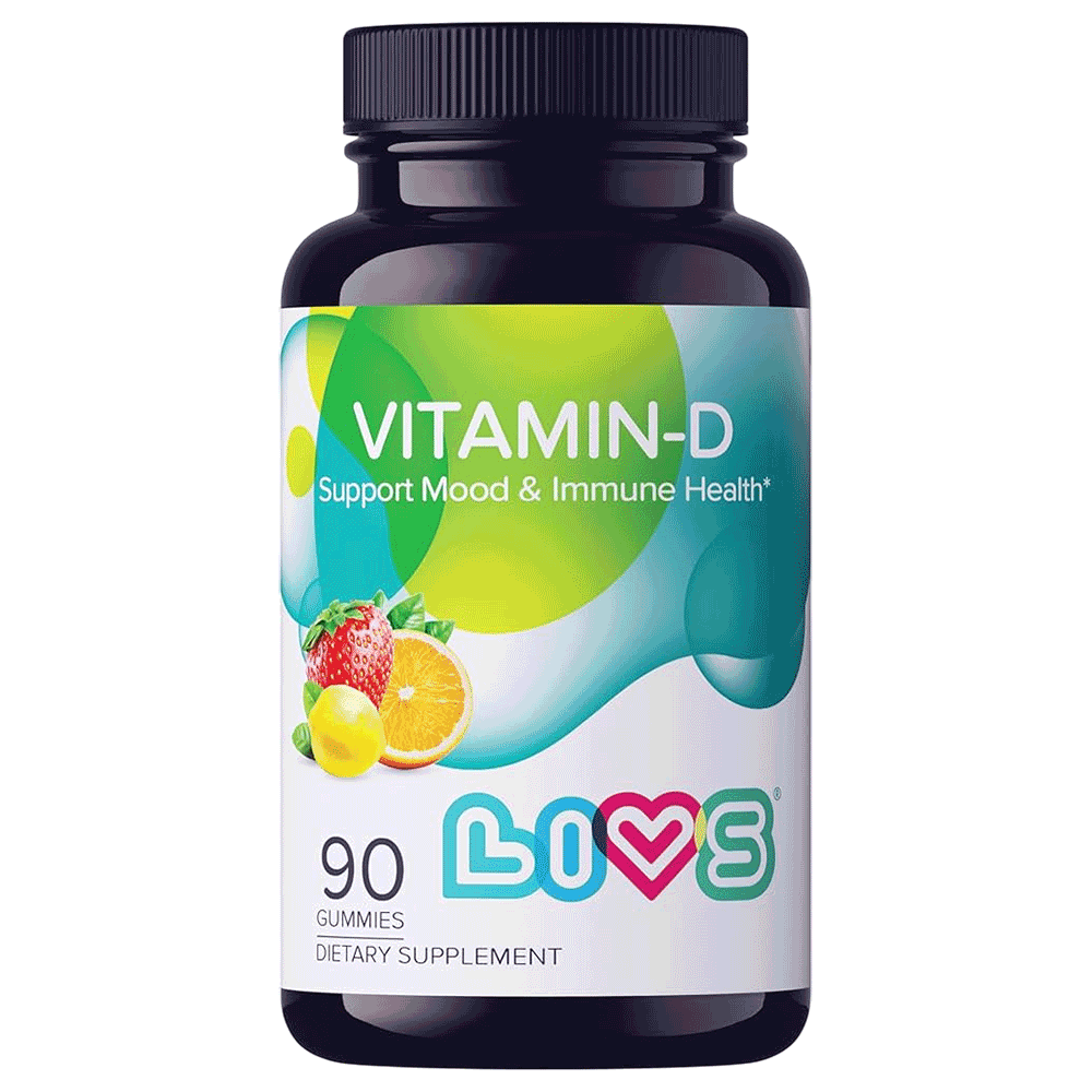 [KW085492] Livs Vitamin D 2000 IU Gummies, 90 Count