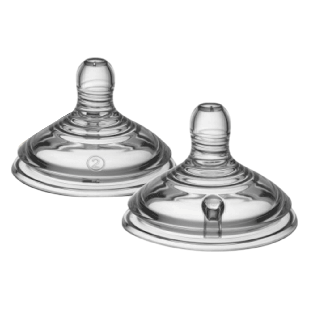 Tommee Tippee Closer to Nature Easi-Vent‚Ñ¢ Medium Flow Teats 2 Pcs #TT42112252