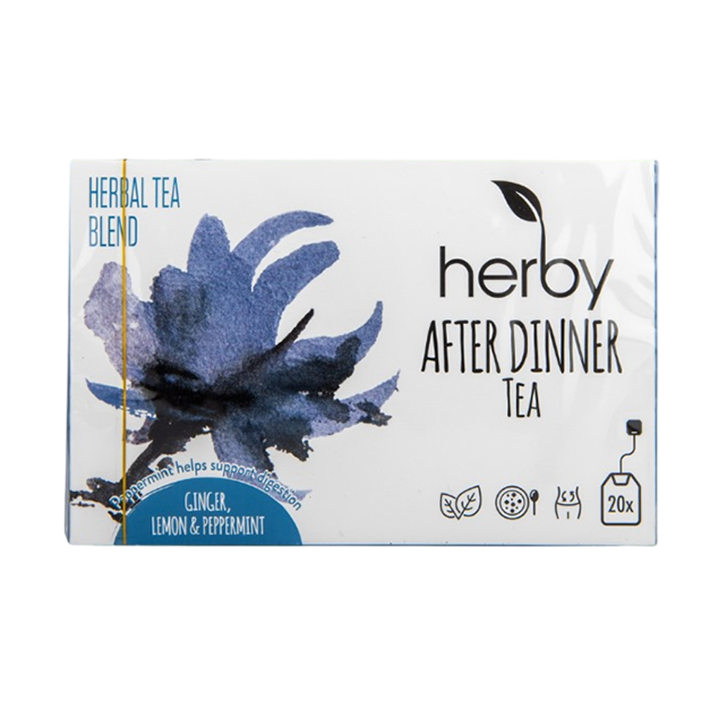 Tea W/Green Tea & Peppermint - After Dinner Tea 20 Bag X30g