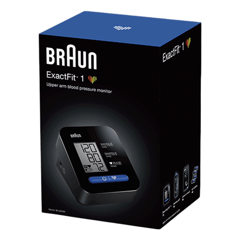 Braun ExactFit 1 E Upper arm blood pressure monitor