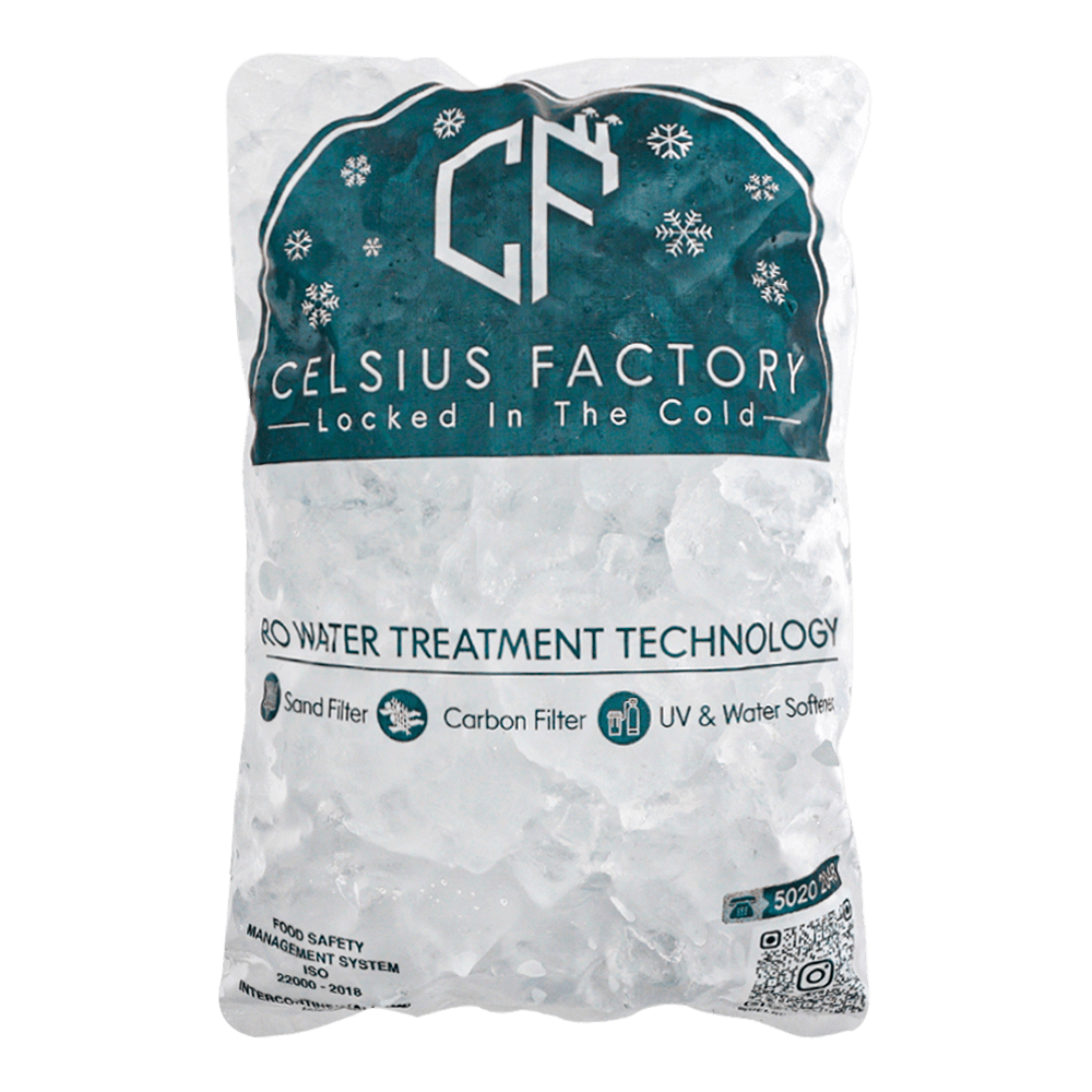 Premium Crystal Ice Cubes Bag