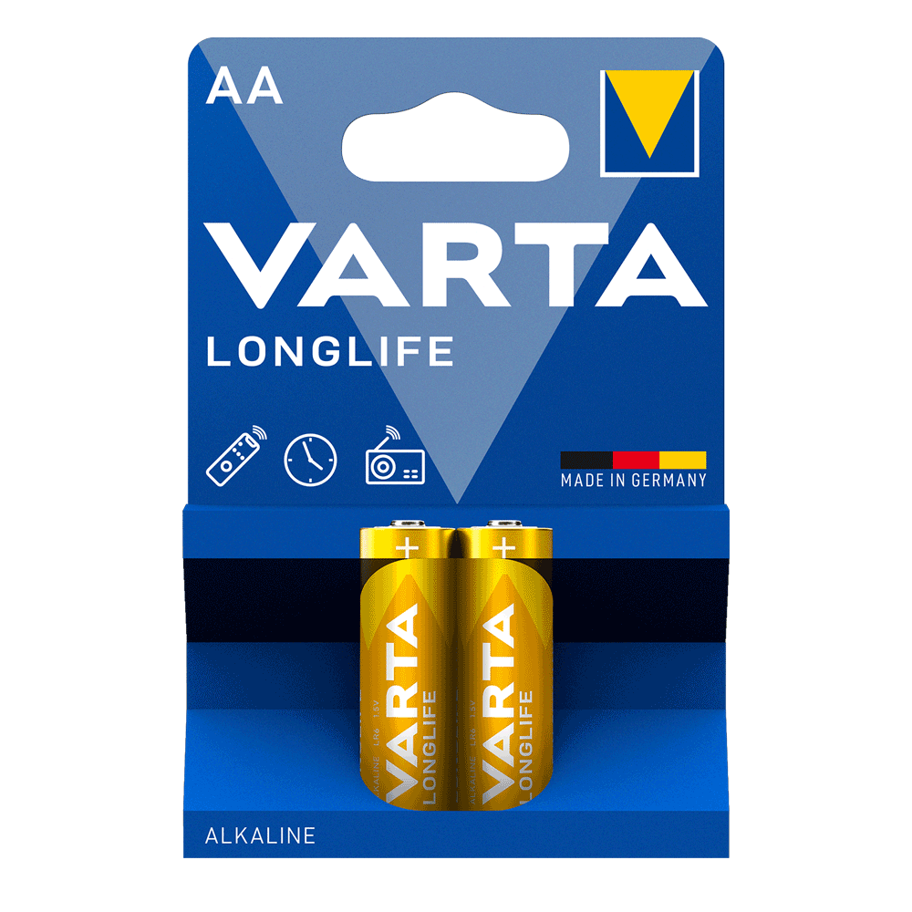 [KW086943] VARTA LONGLIFE AA BLI 2