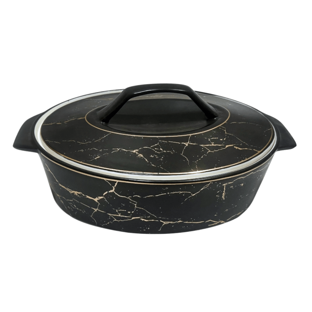 [KW082105] Marble Porcelain Pot