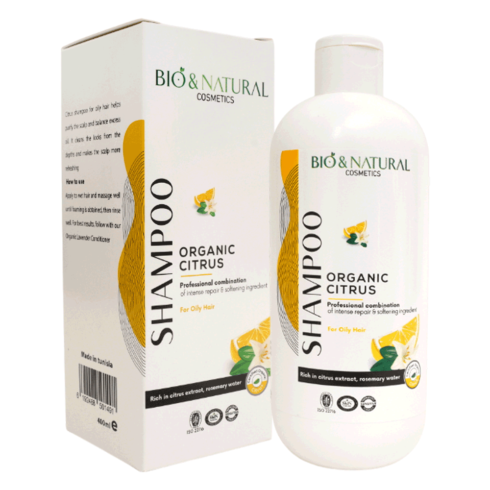 BIO&NATURAL SHAMPOO ORGANIC CITRUS for OILY HAIR