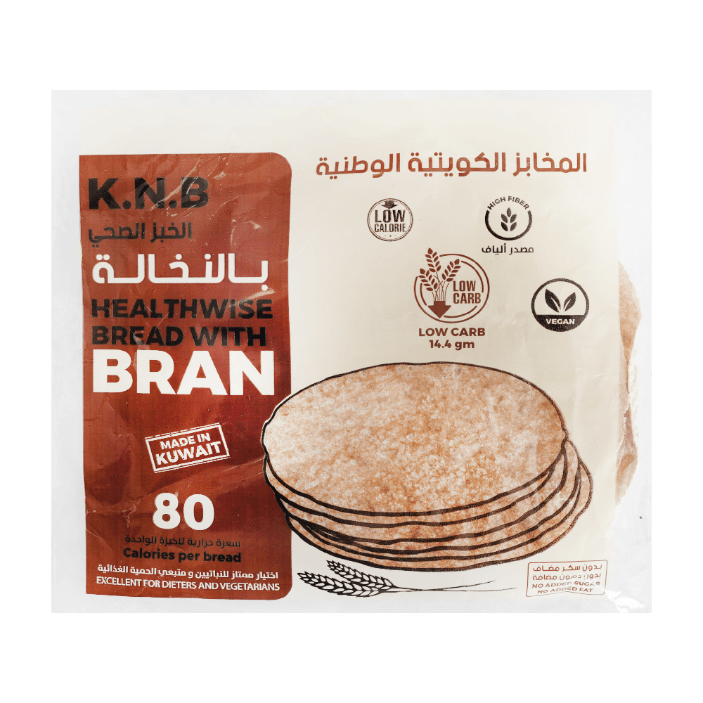 [KW082100] healthwise bread with bran Jawharet Lebnan