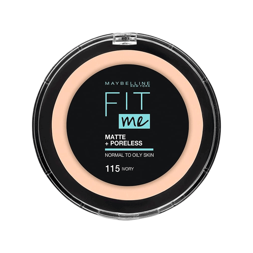 Maybelline Fit Me Matte + Poreless Normal To Oily Skin Powder - Ivory 115