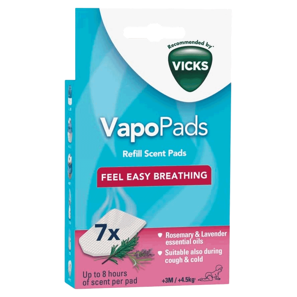 Vicks VapoPads Rosemary & Lavendar Scent 7 Pads