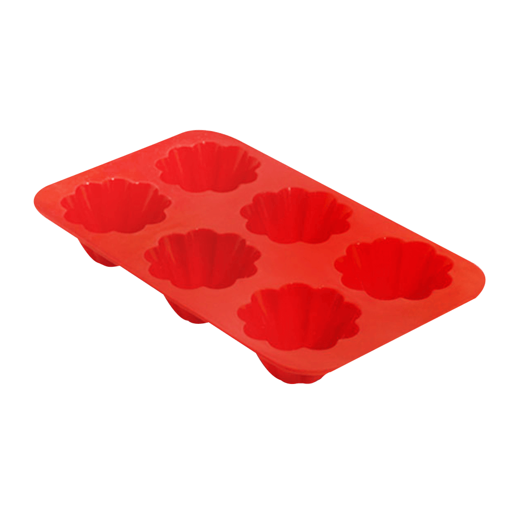 Guardini Juliette Silicone 6 Briochettes Baking Pan