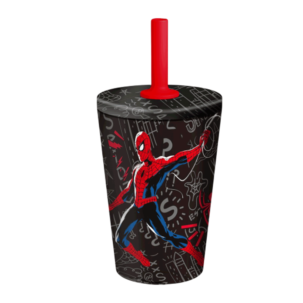 [KW078859] STOR SPIDERMAN INSULATED STAINLESS STEEL DRINK TUMBLER 360 ML