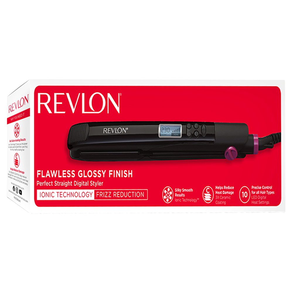 Revlon Straightener Flawless Glossy Finish Hair