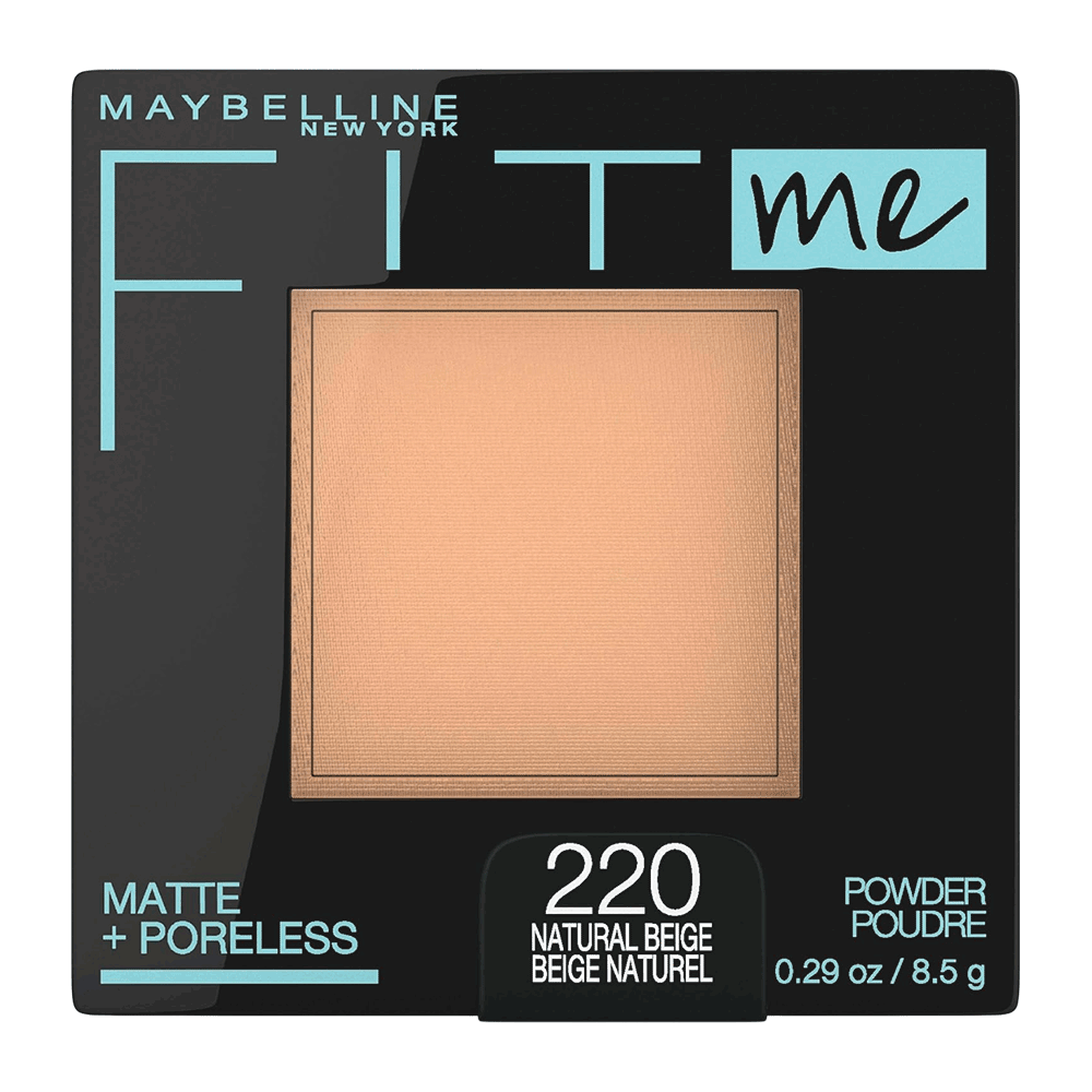 Maybelline Fit Me Matte + Poreless Normal To Oily Skin Powder - Natural Beige 220