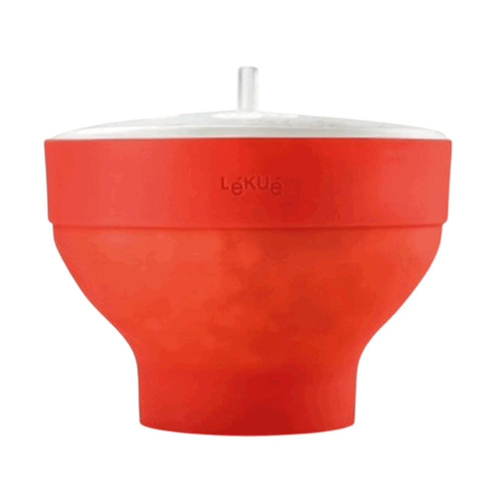 Lekue Microwave Popcorn Maker Red #881640