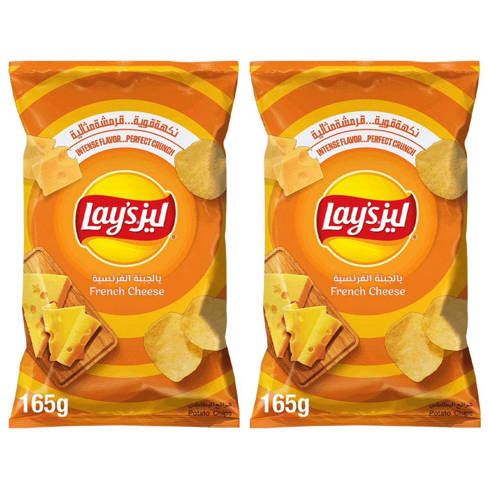 Lay's French Cheese 165g - Twin Pack