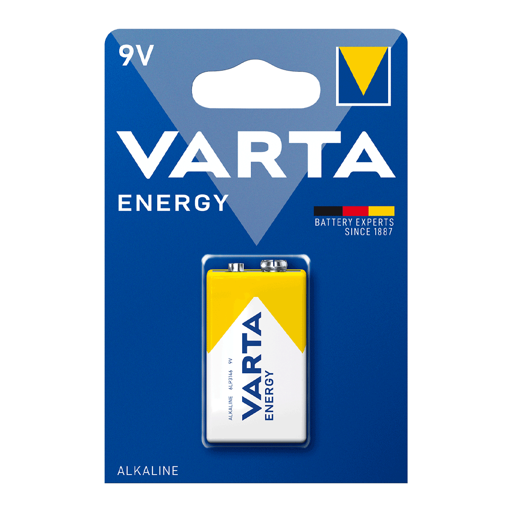 [KW086967] VARTA ENERGY 9V BATTERY 1PCS