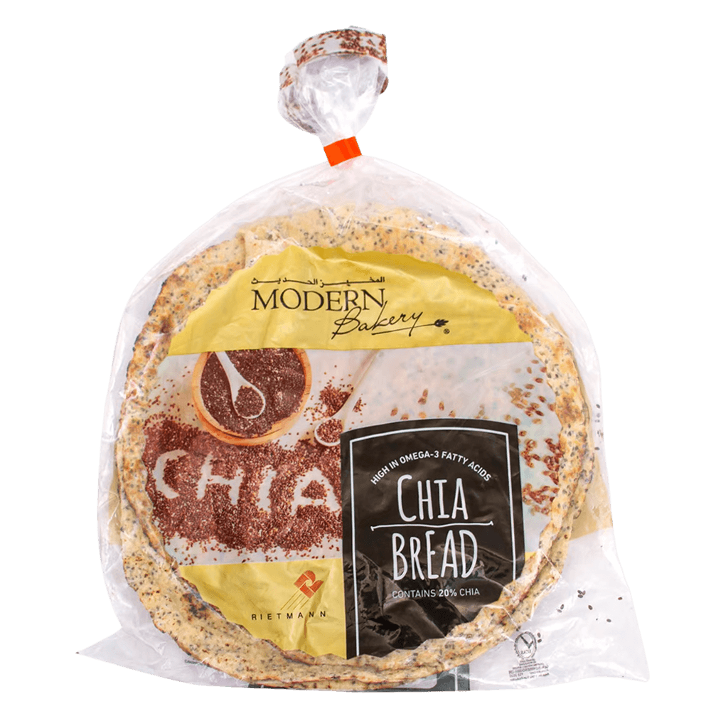 [KW075798] BREAD FLAT CHIA MEDIUM 1*4