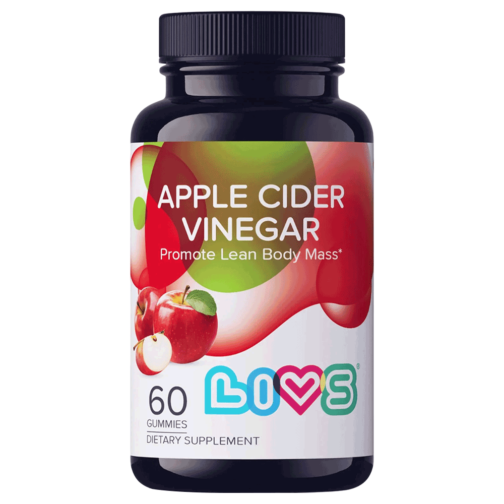 [KW085483] Livs Apple Cider Vinegar Apple Flavored Gummies, 60 Count