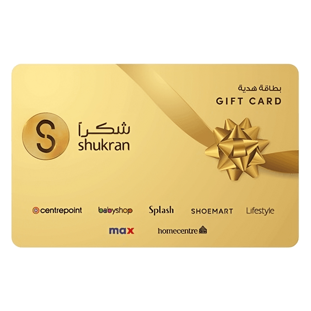 [KWMAAK_66] Shukran Gift Card - 10 KD