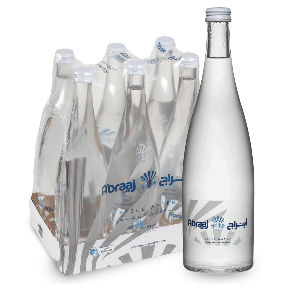ABRAAJ STILL WATER GLASS 750MLX6