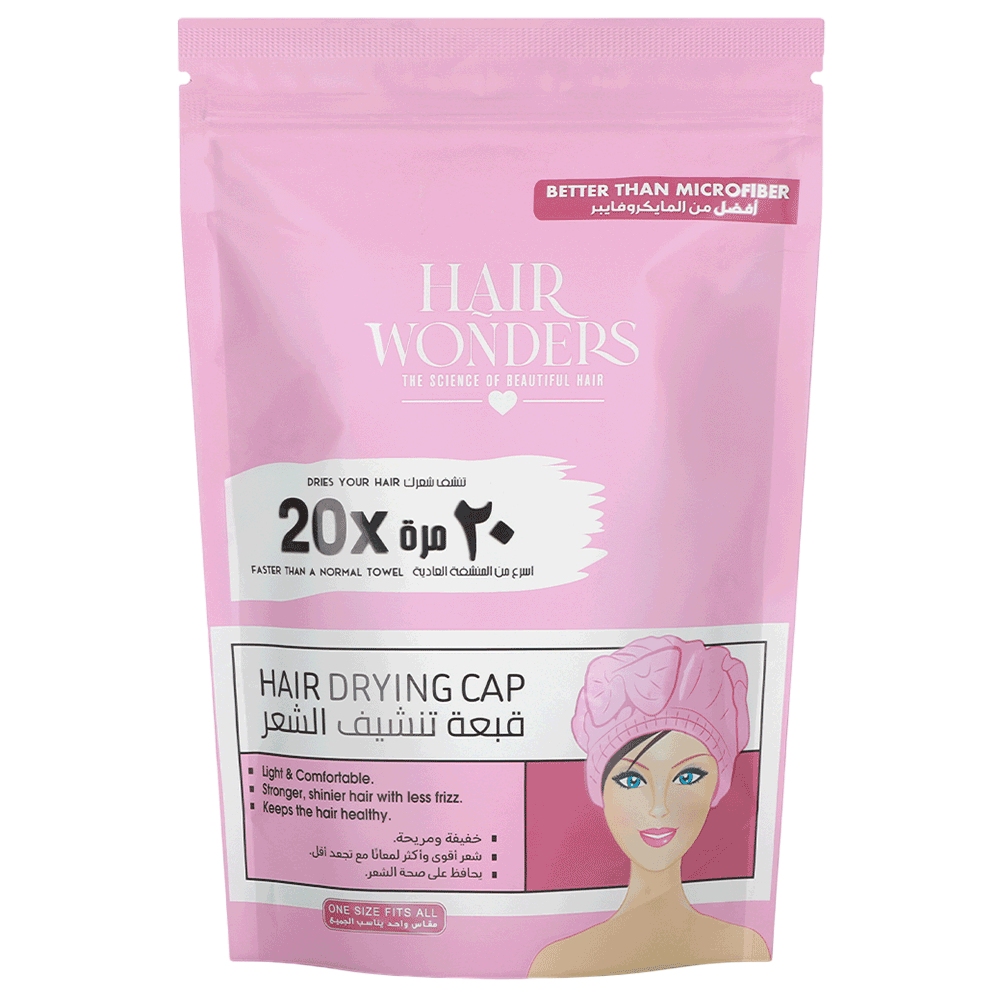 Hair drying cap (20x Faster) - Pink