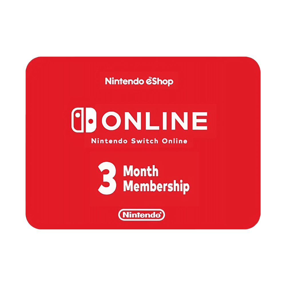 Nintendo Switch Online Membership Card - 3 Month