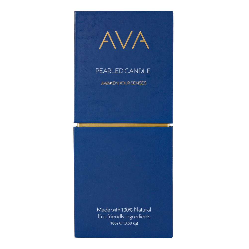 [KW071000] AVA Pearled Candle