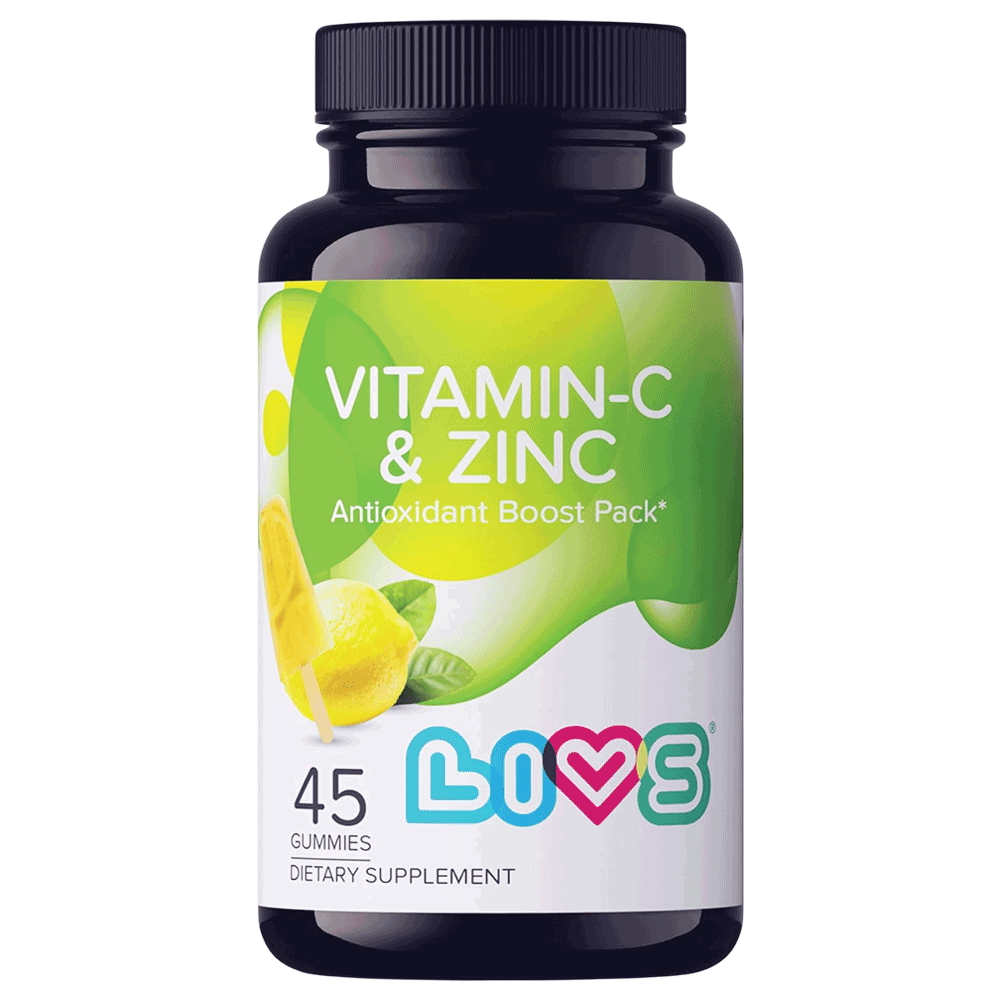 [KW085491] Livs Vitamin C & Zinc Gummies, 45 Count