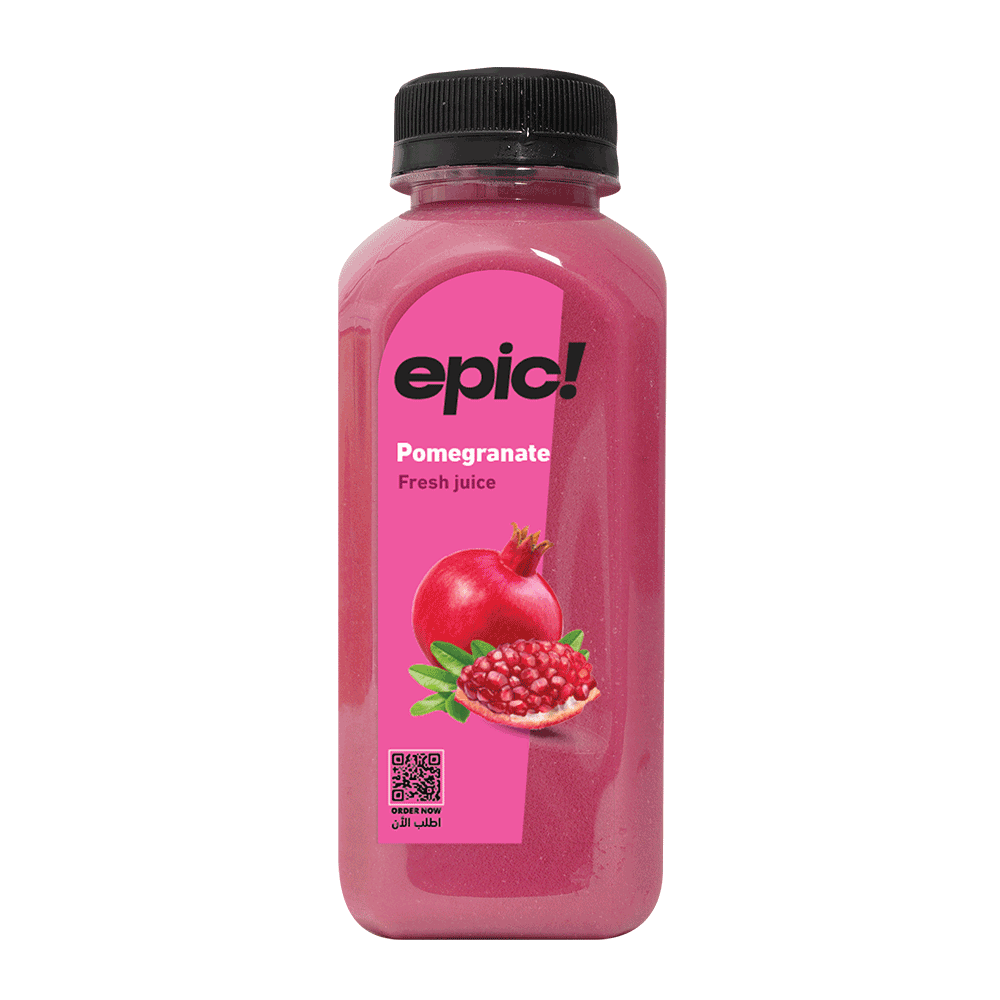 Epic! Fresh Pomegranate Juice