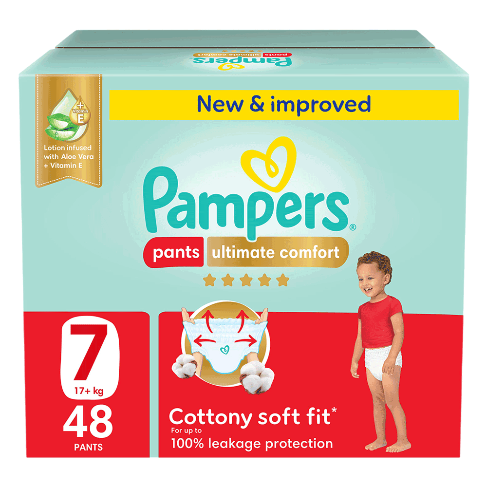 [KW089341] Ultimate Comfort Pants Diapers Size 7 Mega Box