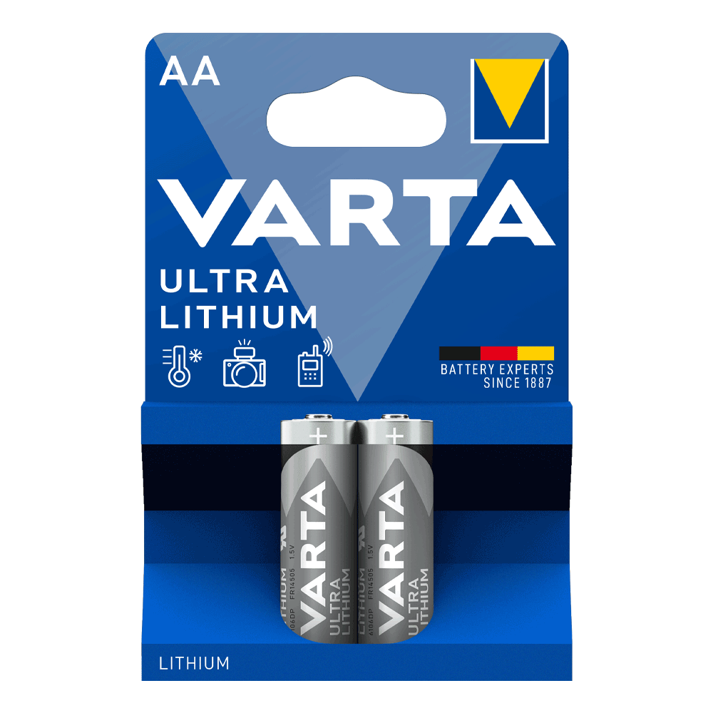 VARTA ULTRA LITHIUM AA BLI 2