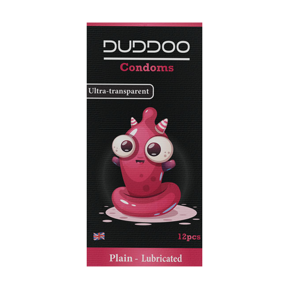 DUDDOO Plain Condom 12PCs/Pack (Lubricated)