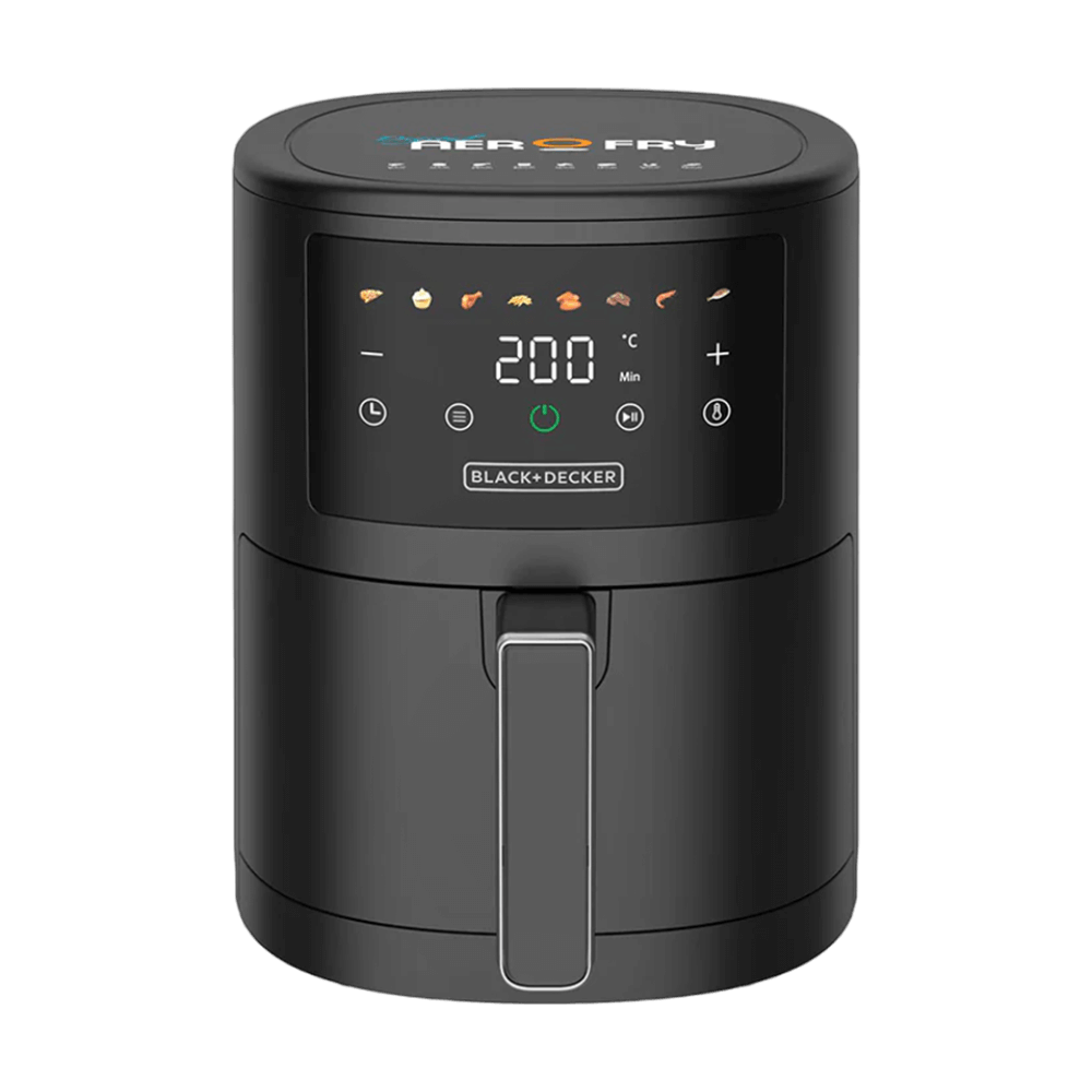 [KW082113] B+D Full Digital ir fryer 3.5L 1500W - 8 Preset function - Colored Menu