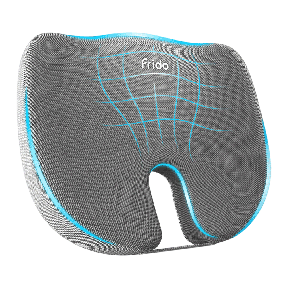 Frido Ultimate Tailbone Pain Relief Seat Cushion (Grey)