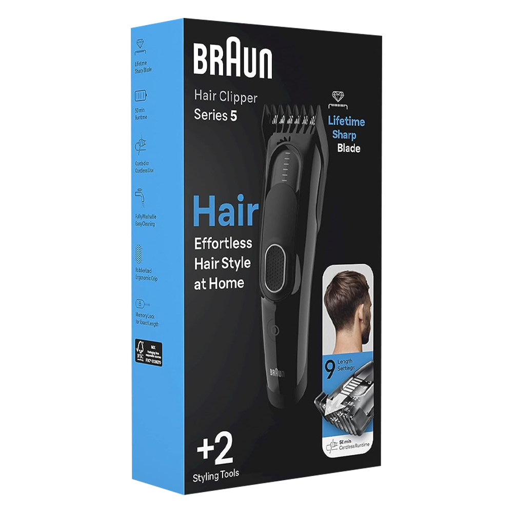 [KW077338] BRAUN Hair clipper SR5 HC5310